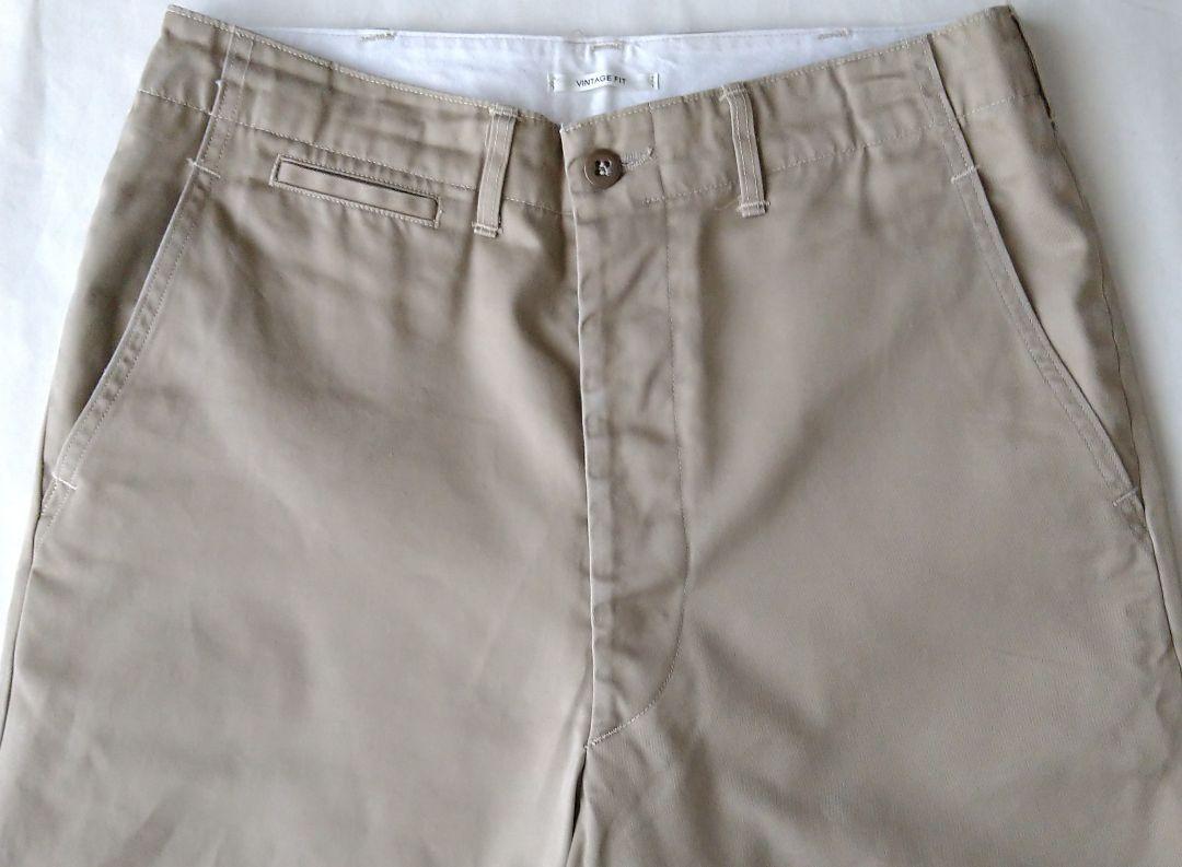 orslow オアスロウ VINTAGE FIT ARMY TROUSERS