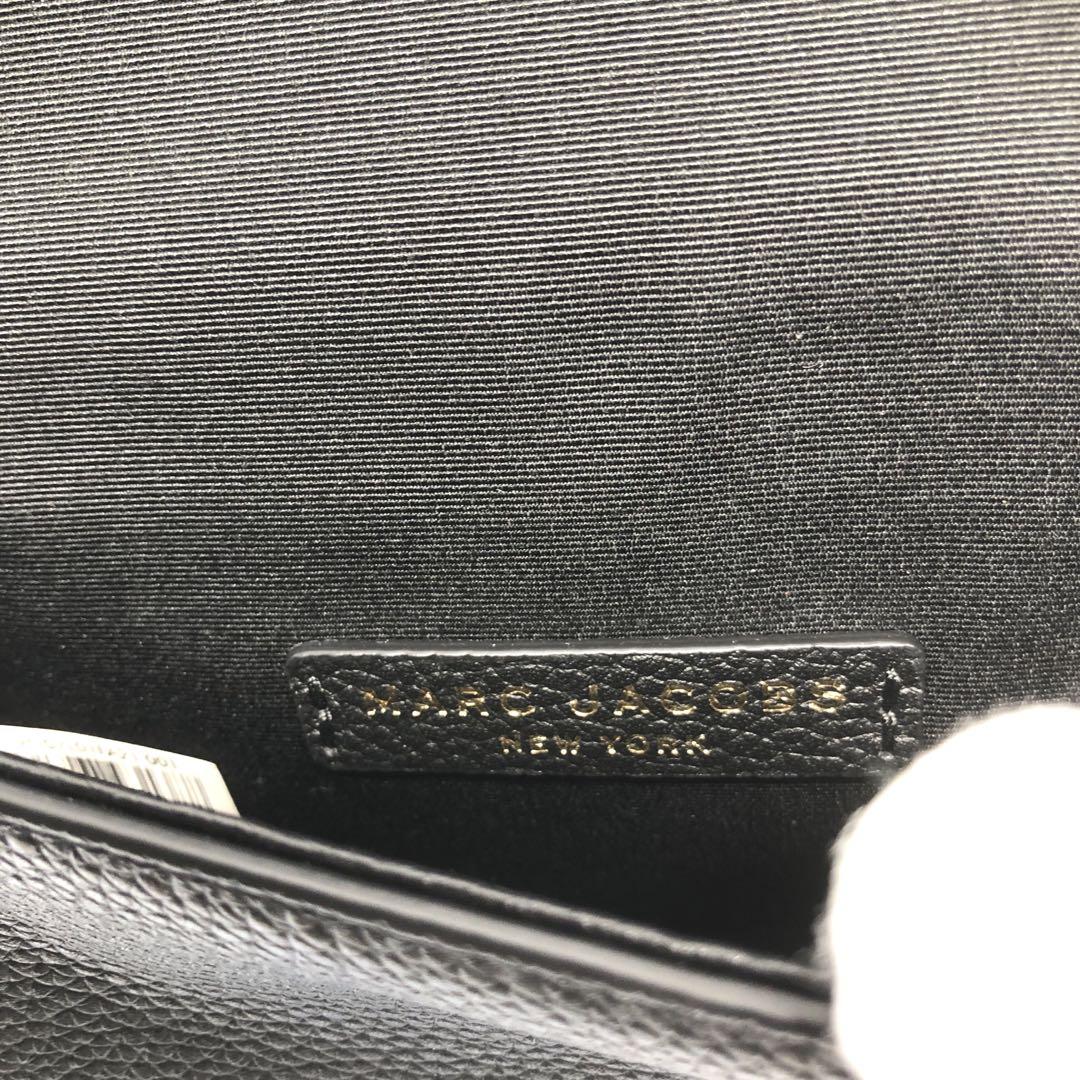 【極美品‼︎】MARC JACOBS ショルダーバッグ ミニクロスボディ ブラック