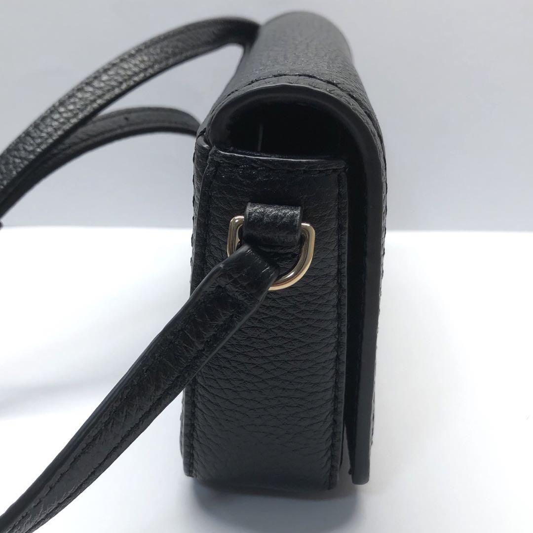 【極美品‼︎】MARC JACOBS ショルダーバッグ ミニクロスボディ ブラック