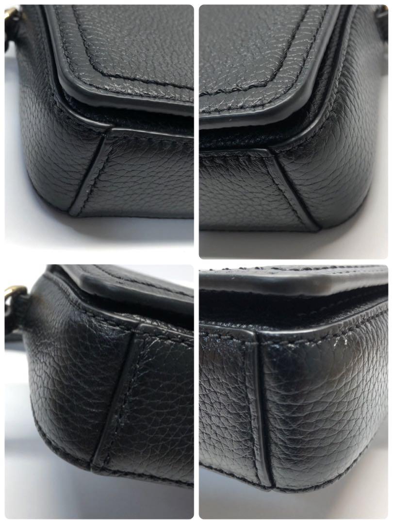 【極美品‼︎】MARC JACOBS ショルダーバッグ ミニクロスボディ ブラック