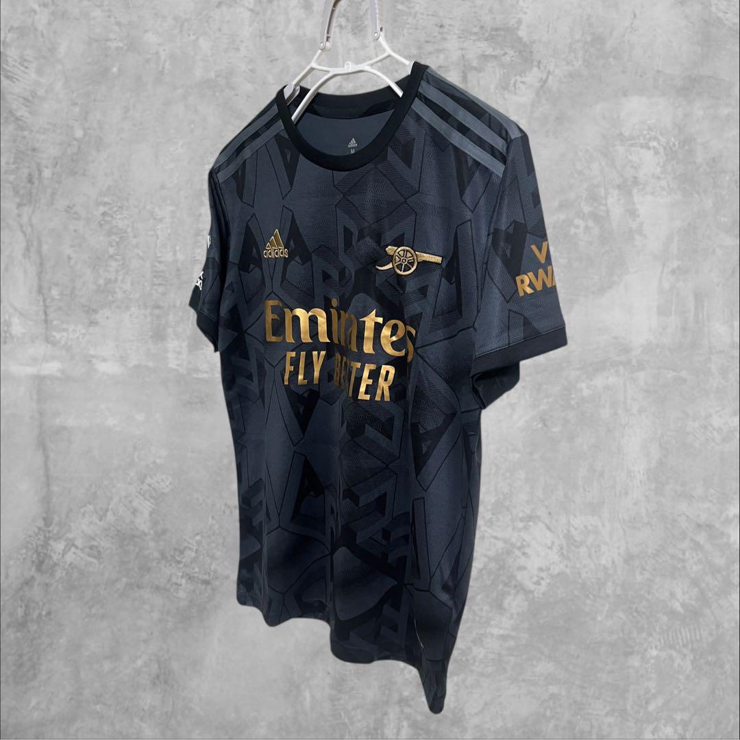 adidas アーセナル　サッカーユニフォーム　ウーデゴール　プリント　刺繍