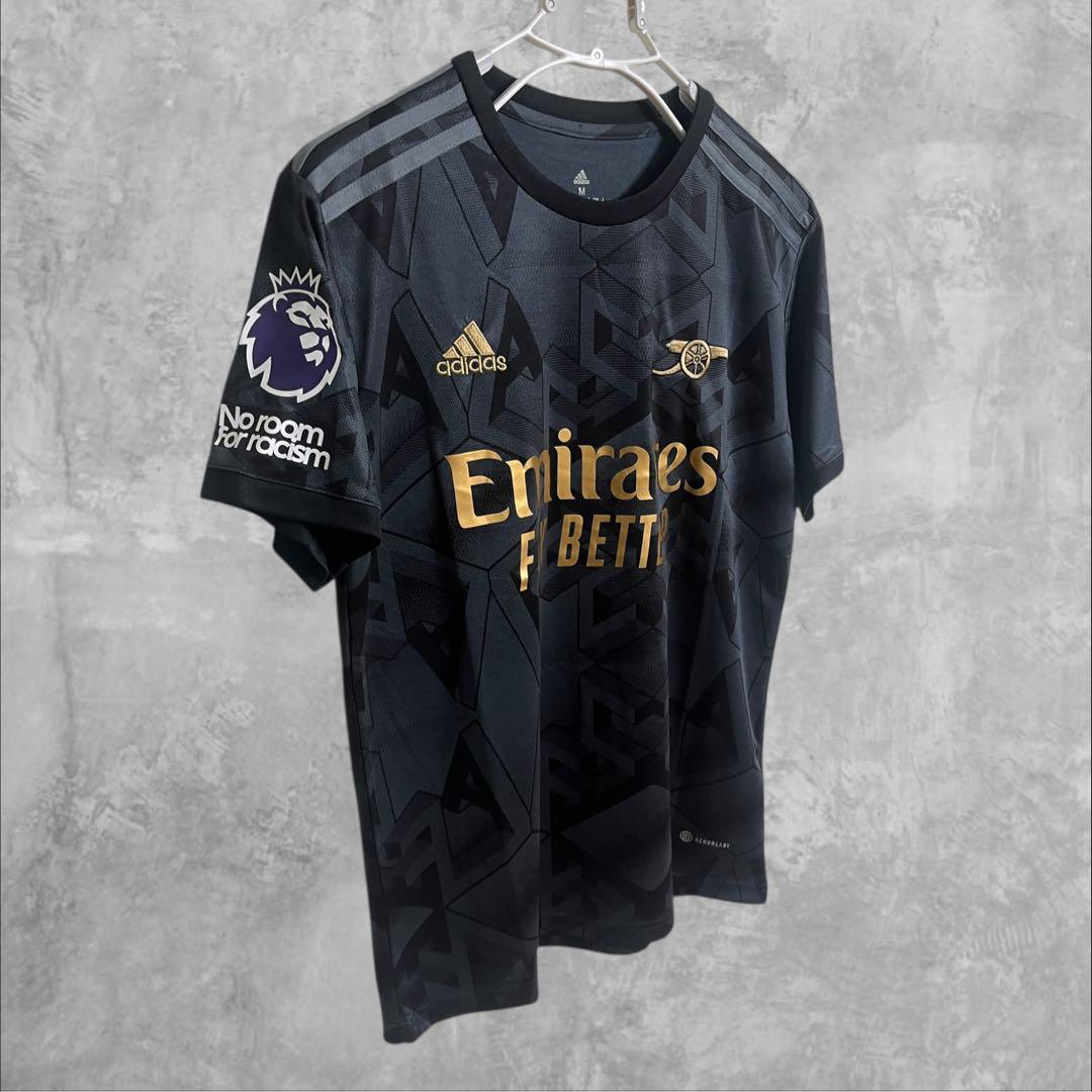 adidas アーセナル　サッカーユニフォーム　ウーデゴール　プリント　刺繍
