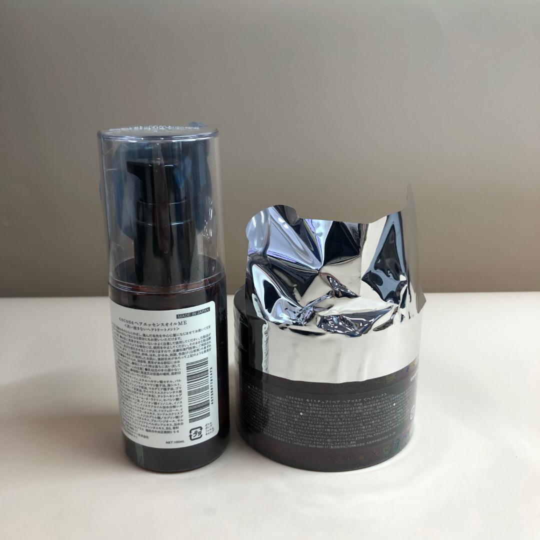 男女兼用 ココネ ヘアエッセンスオイル 100mL+モイスチュアリペア ME スタイリング剤