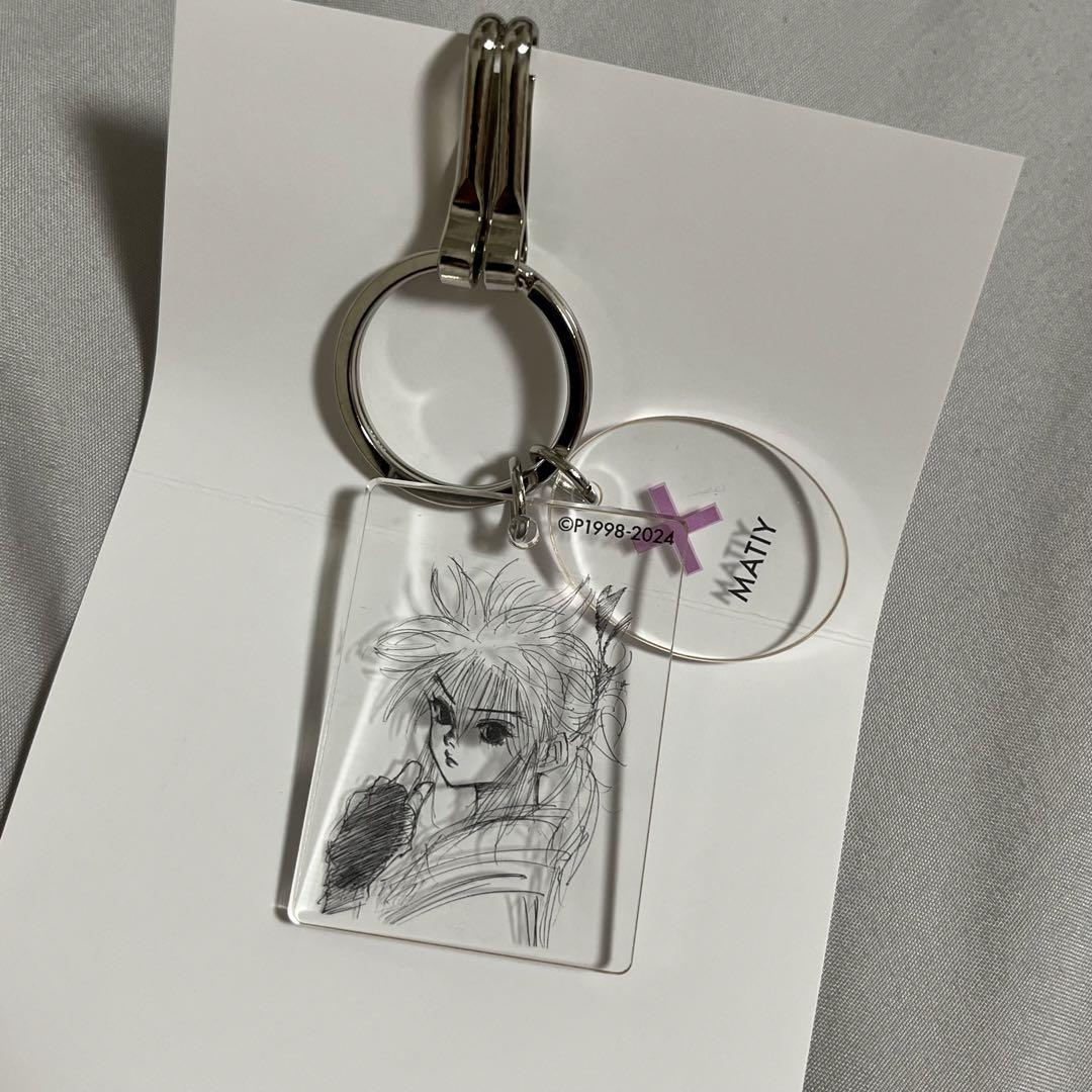 Amazon.co.jp: HUNTER×HUNTER クロロ クリアベースキーホルダー