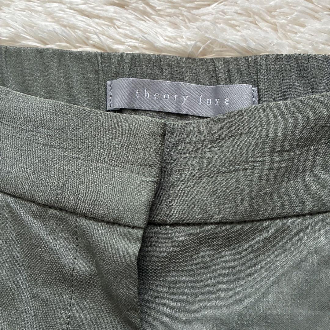 theory luxe リネンパンツ 22SS CAROL E サイズ42