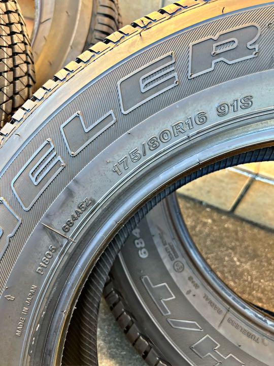 人気 新型ジムニーJB64 新車外し 175/80R16 純正タイヤ ブリヂストン - タイヤ 人気 新型ジムニーJB64 新車外し 175/80R16 純正タイヤ ブリヂストン - タイヤ