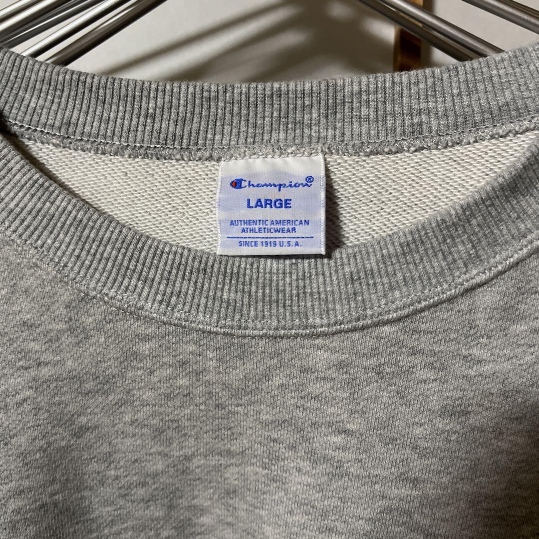 ブランドファッション - Champion スウェット L グレー 中古