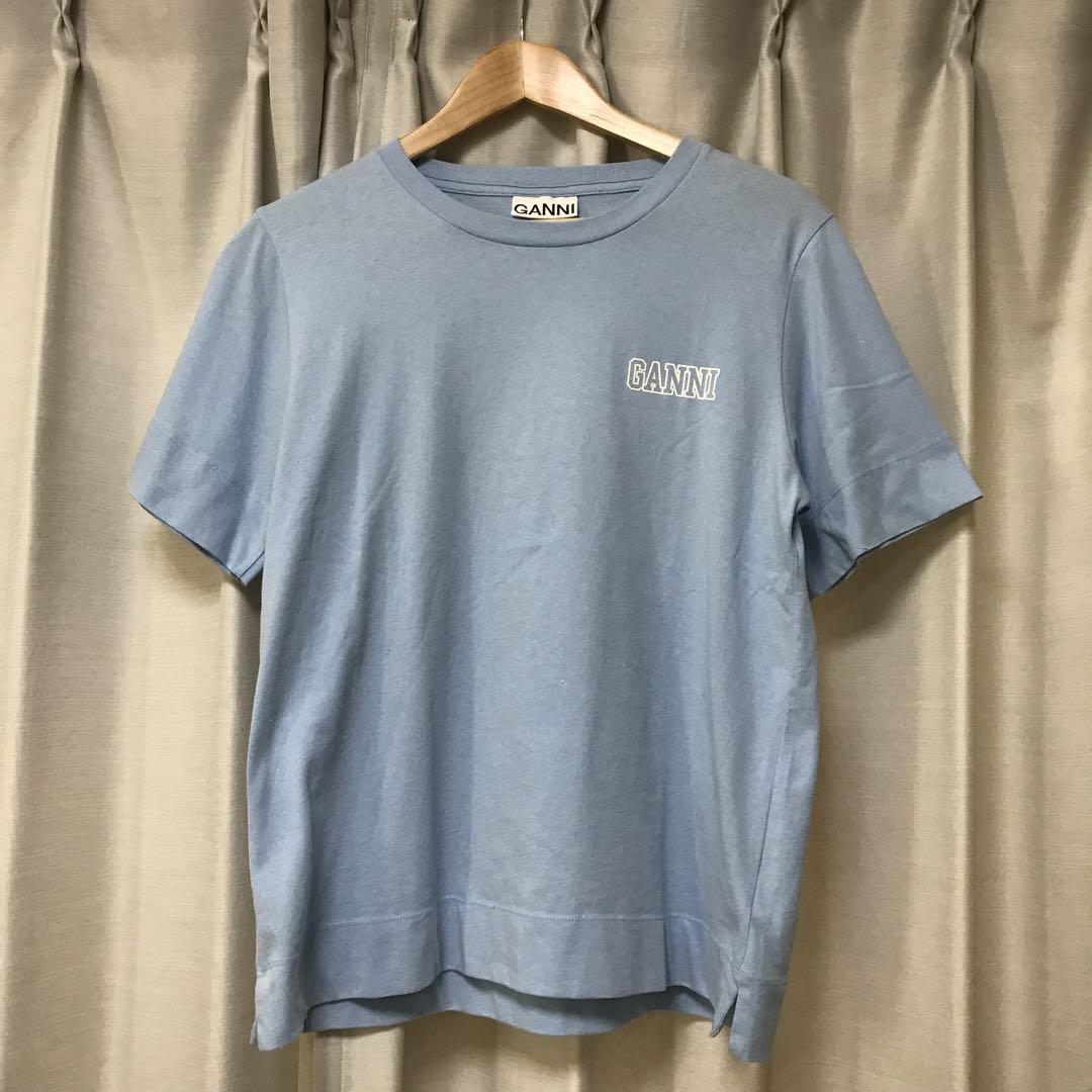 GANNI プリントTシャツ