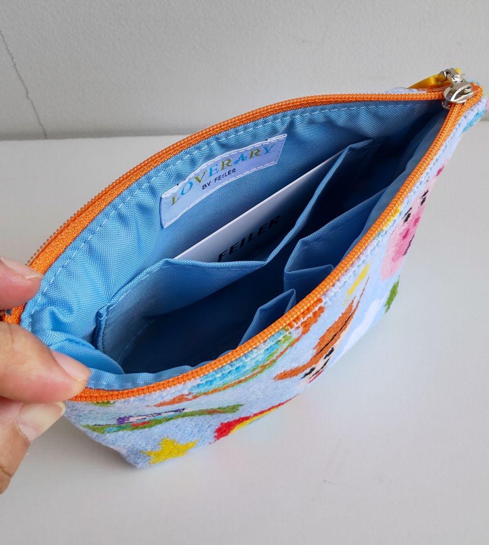 フェイラー トイストーリー ハッピートイボックス舟形ポーチ M 新品