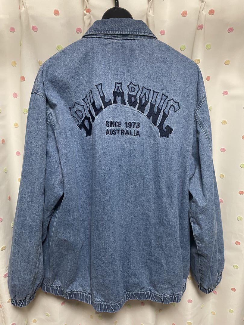 【新品未使用】BILLABONG DENIM ZIP COACH ジャケット