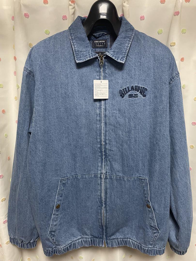 【新品未使用】BILLABONG DENIM ZIP COACH ジャケット
