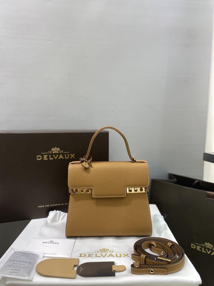 デルヴォー DELVAUX Tempete Crush ハンドバッグ 金