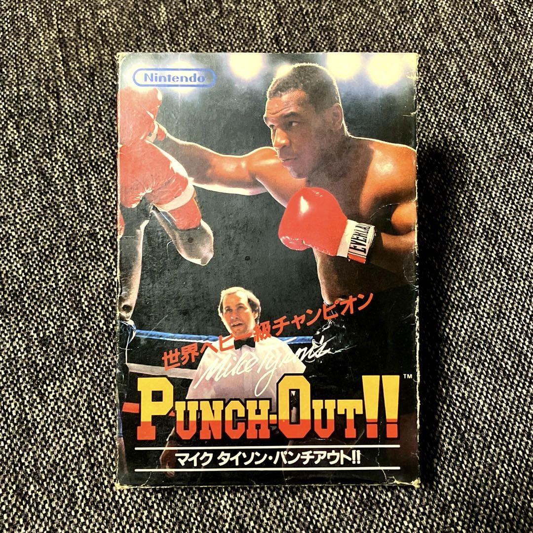 【箱・取扱説明書付】Nintendo♦︎マイクタイソン・パンチアウト♦︎ファミコン