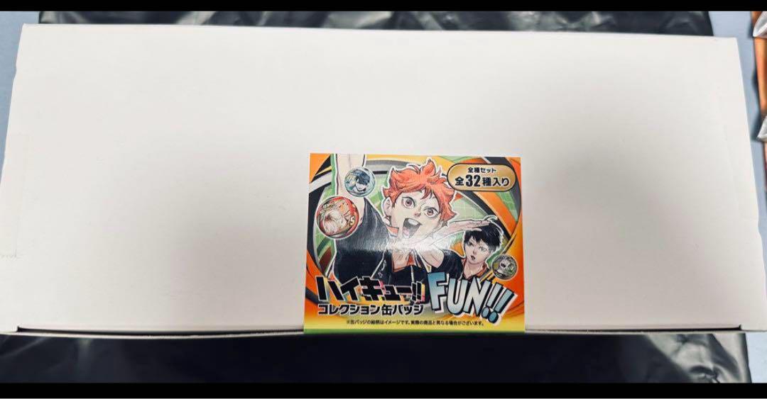 ハイキュー ファンパーク コレクション缶バッジ「FUN」 全種セット コンプ ハイキュー ファンパーク コレクション缶バッジ「FUN‼」 全種