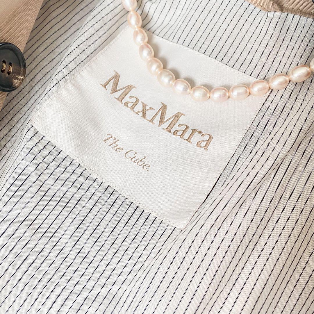 ★美品★マックスマーラ MaxMara The Cube トレンチコート★