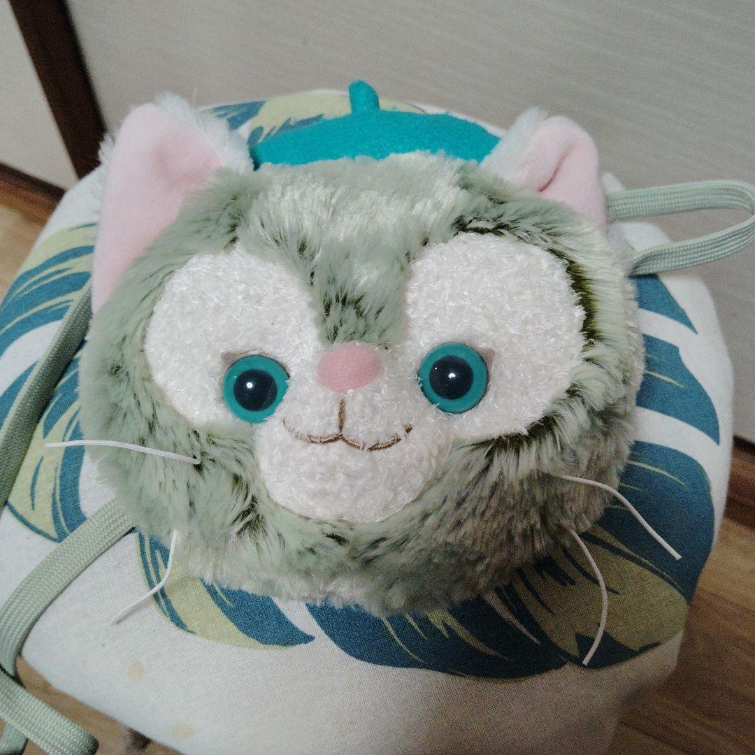 猫顔デザインのファンキャップ