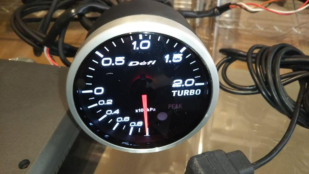 センサー︷ 日本精機 ホワイト照明 ターボ計set StpmR-m32090949856 Defi リンクメーターBF ⋼きハーネス