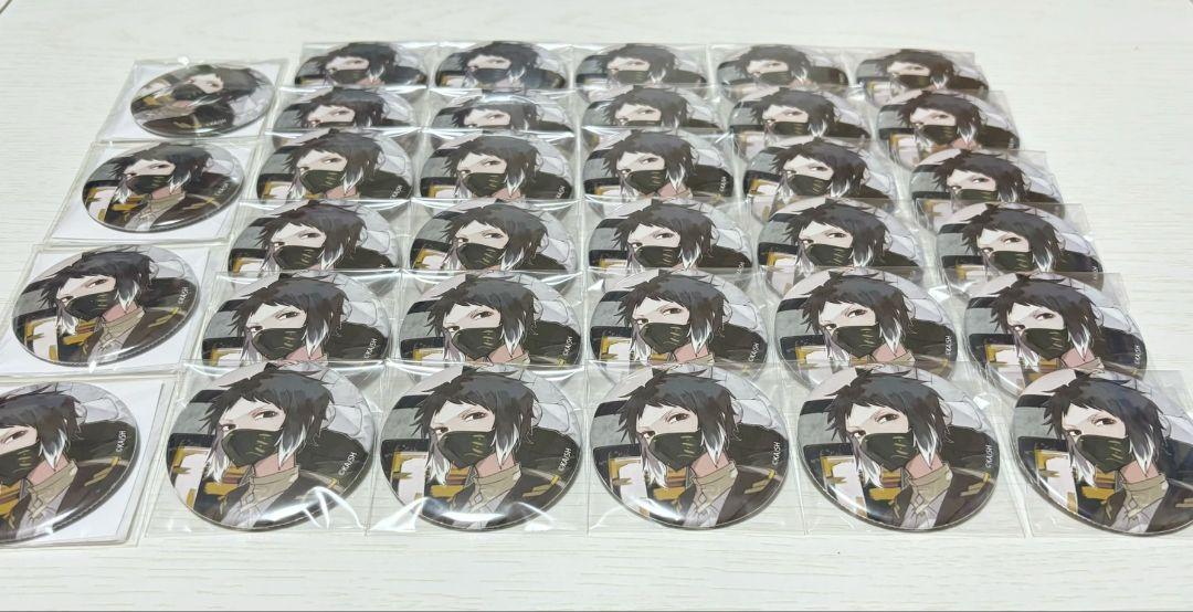 文豪ストレイドッグス 芥川龍之介 10周年 春河35 缶バッジ 文