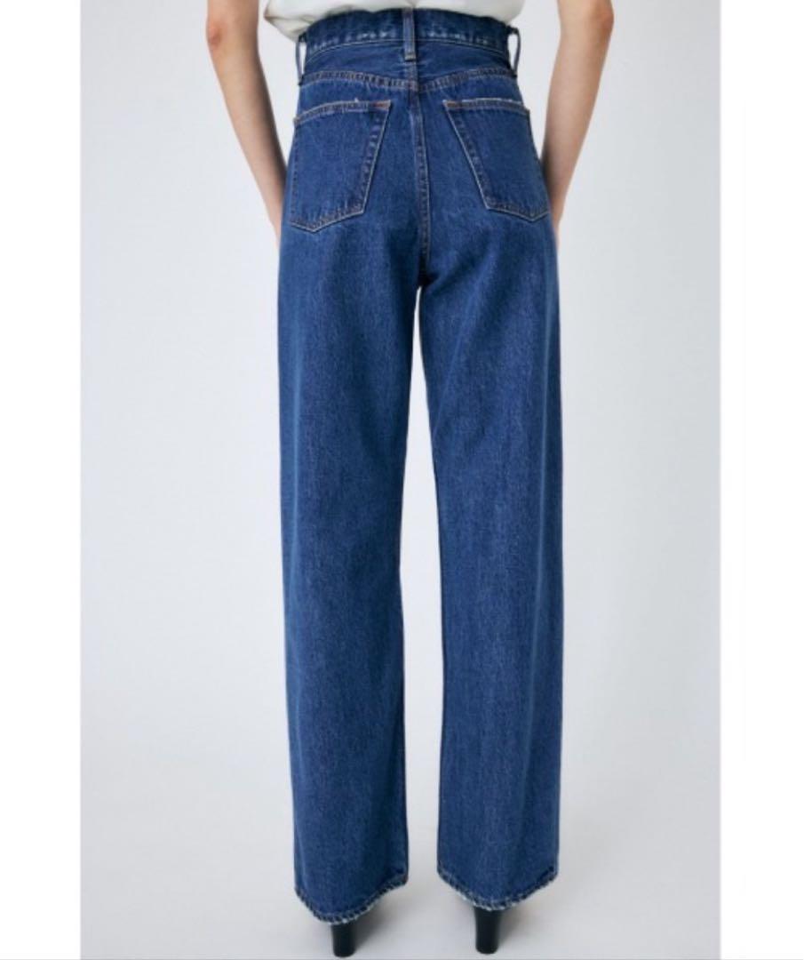 パンツ MOUSSY HW 90S STRAIGHT 23inch