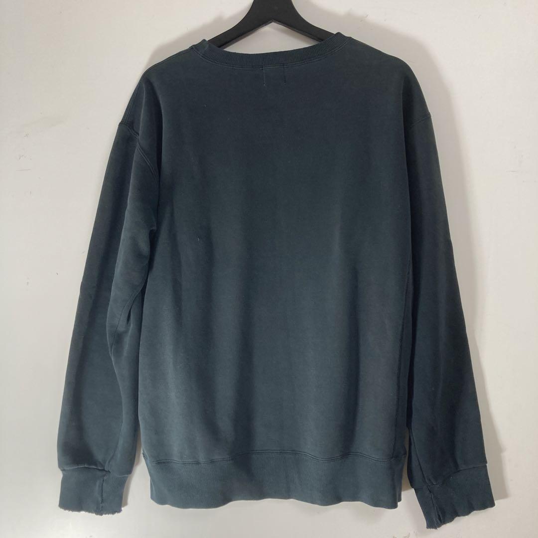 トップス vintage APE black fade sweat dy