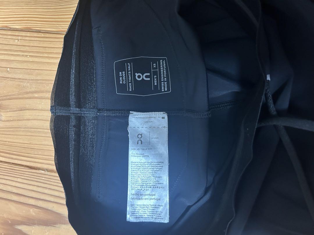 陸上用パンツ on Race Tights Half men's XS