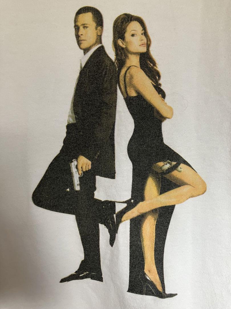 2005 Mr.\u0026Mrs. Smith ブラッドピット アンジェリーナジョリーDoop_vintage