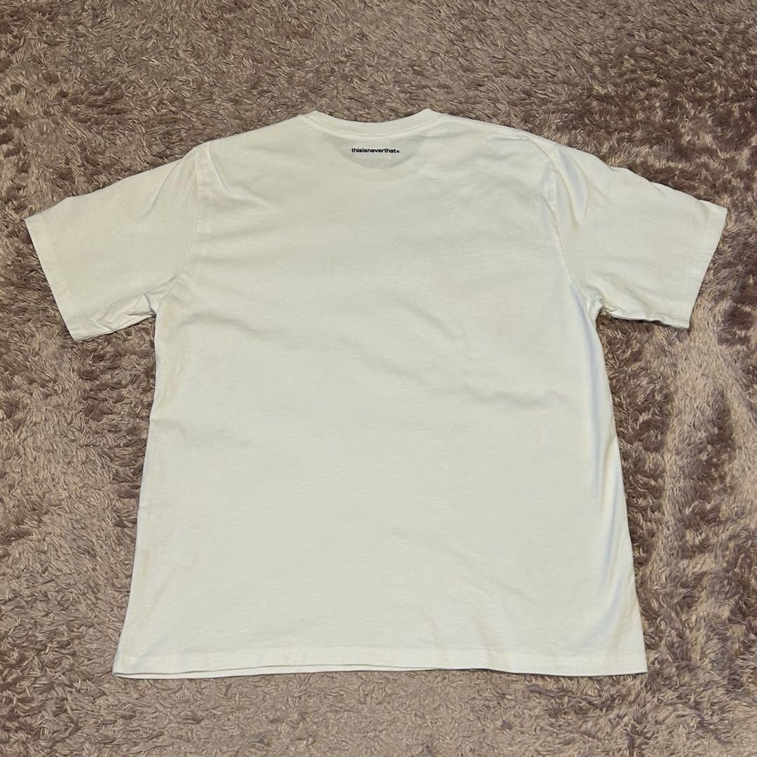 thisisneverthat】ロゴTシャツ ホワイト Mサイズ ユニセックス
