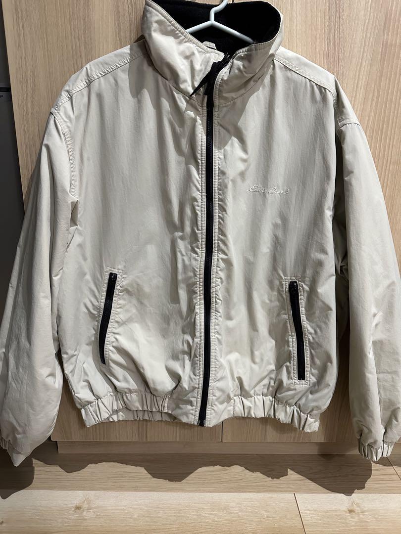 【初売り】 Eddie ベージュ L/G ナイロンジャケット Bauer 男性用