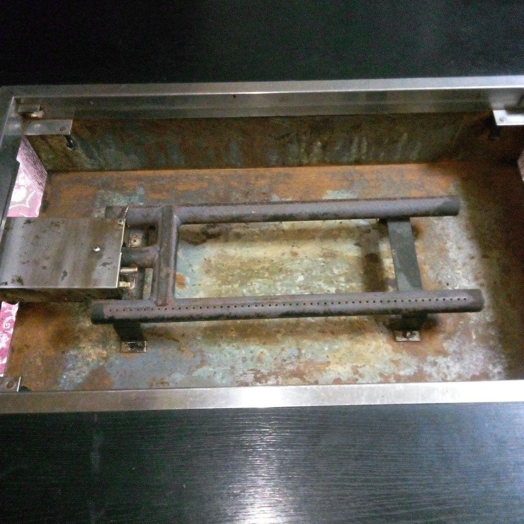 業務用鉄板テーブルお好み焼き プロパンガス 取扱説明書付