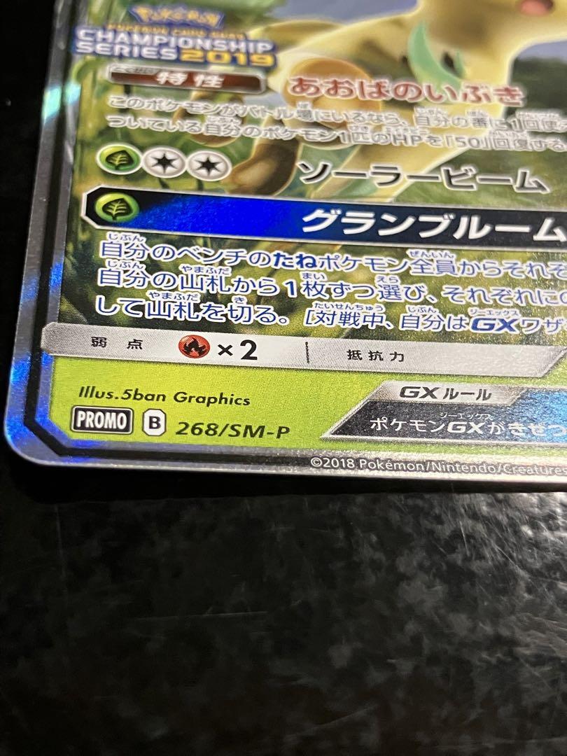 リーフィアGX：「チャンピオンシップシリーズ2019」 PROMO SM-Pプ…