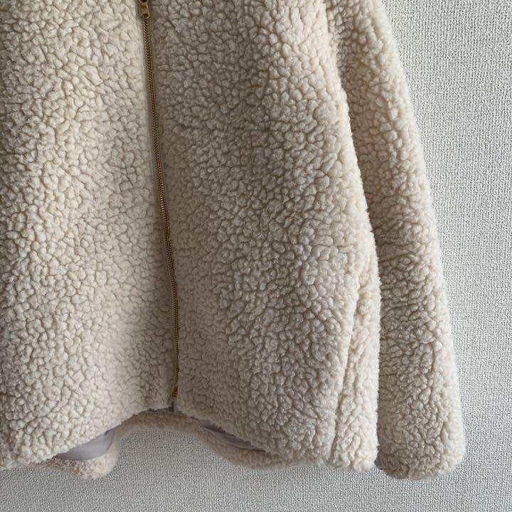 SLOBE ボアVネックノーカラー ブルゾン NybIM-m32097406326 IENA 限定30%OFF