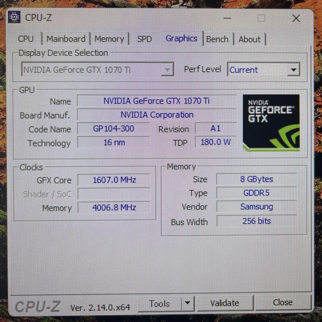 Palit GeForce GTX1070Ti 8GB グラフィックボード