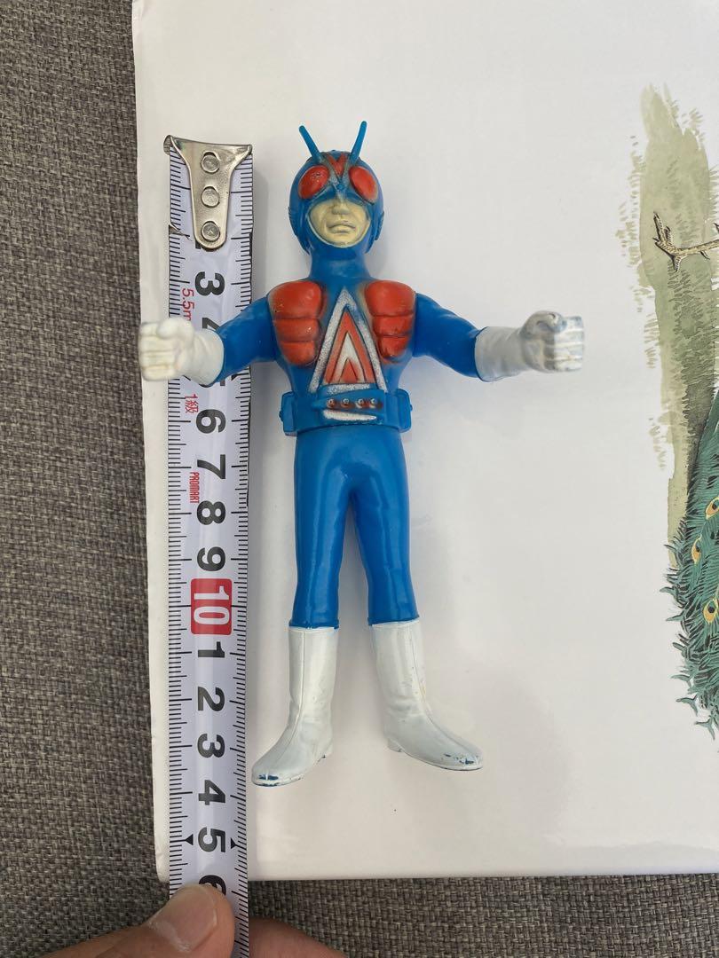仮面ライダー　ライダーマン　ソフビ　当時