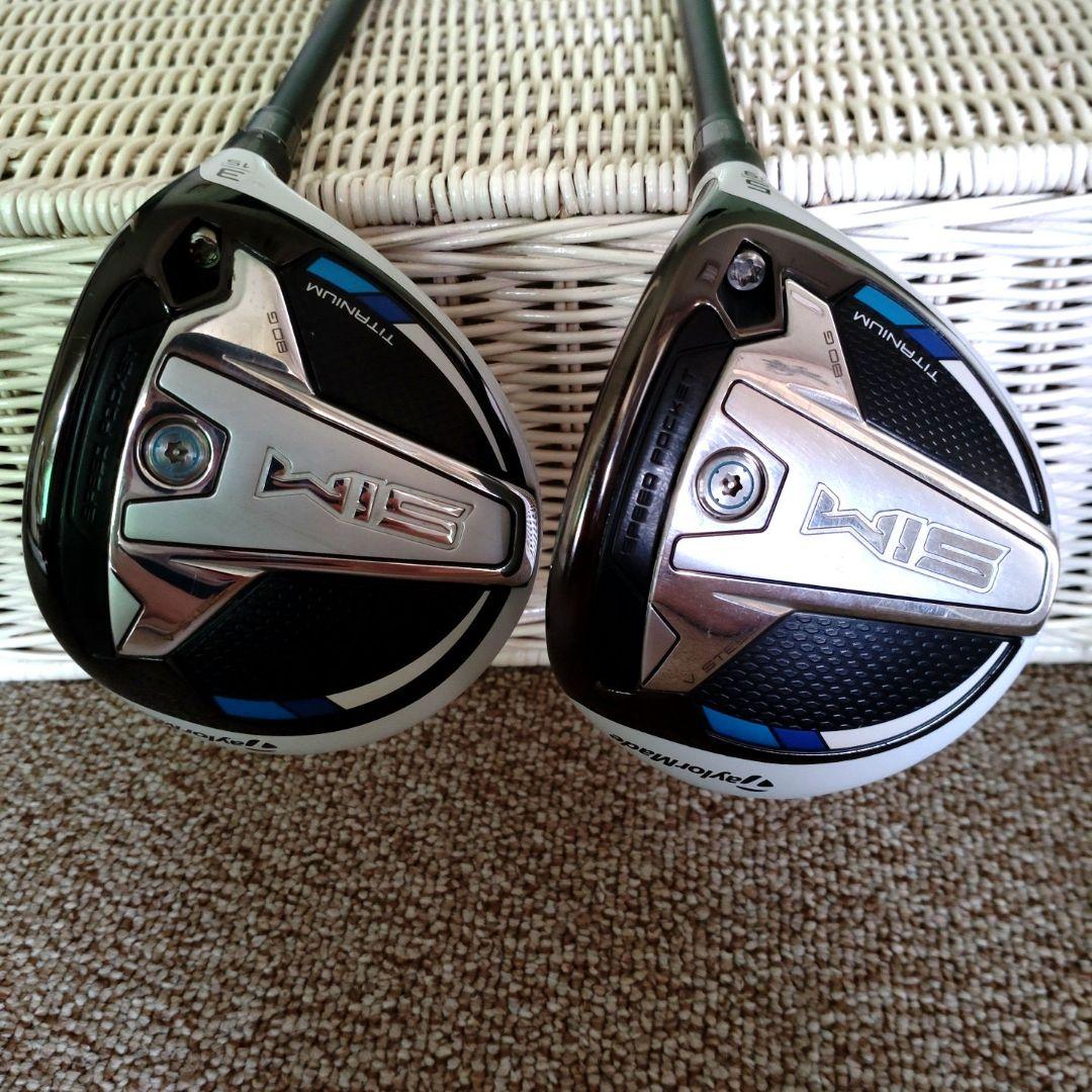 TaylorMade(テーラーメイド)SIM 5W(19°) 3W(15°)