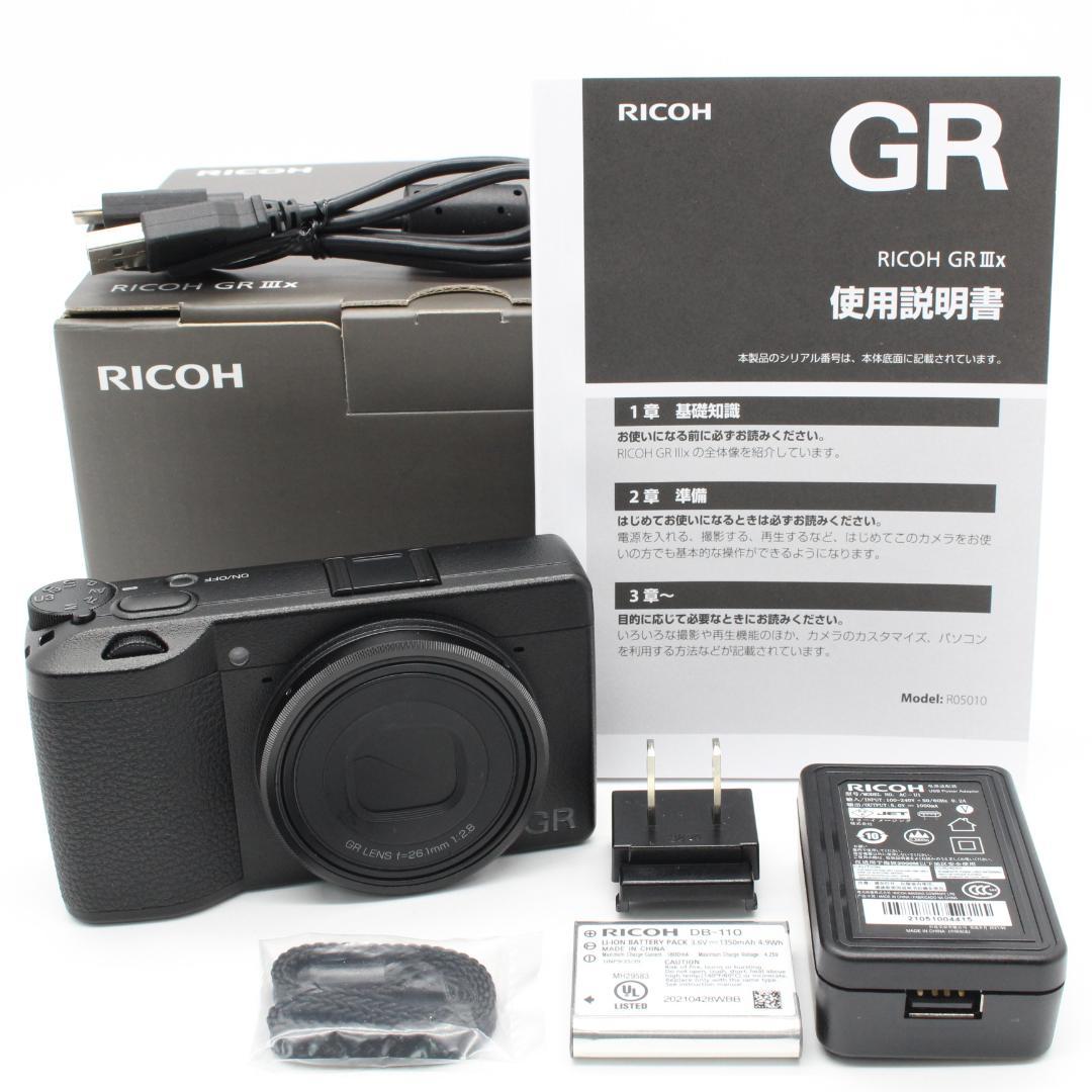 ★美品★RICOH GR Ⅲx ショット数2796