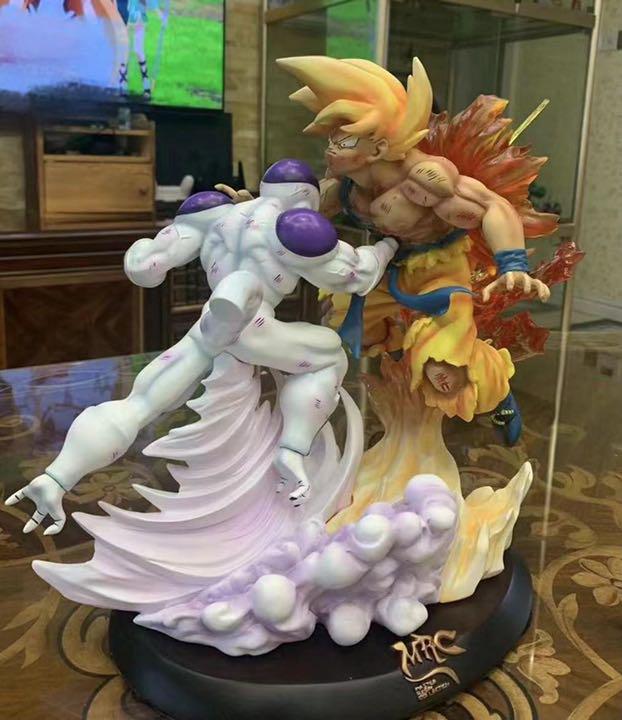ドラゴンボール フィギュア フリーザVS孫悟空 ガレージキットGK塗装完成品