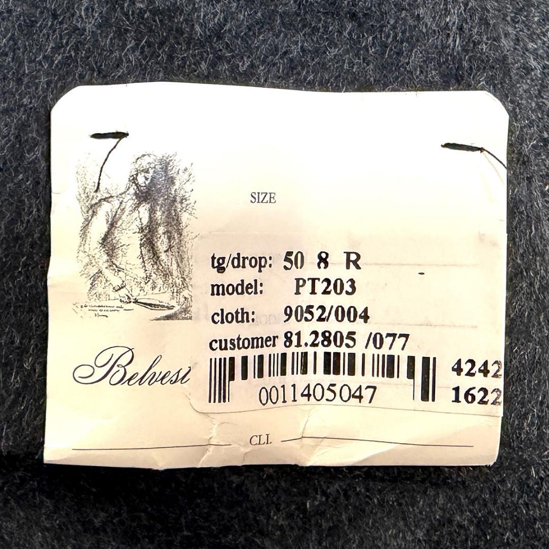 J7069 ベルベスト ウールチェスターコート チャコールグレー 50XL LL Belvest WWW_SHINETEETH_COM