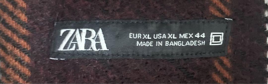 ZARA シャツジャケット　XLサイズ