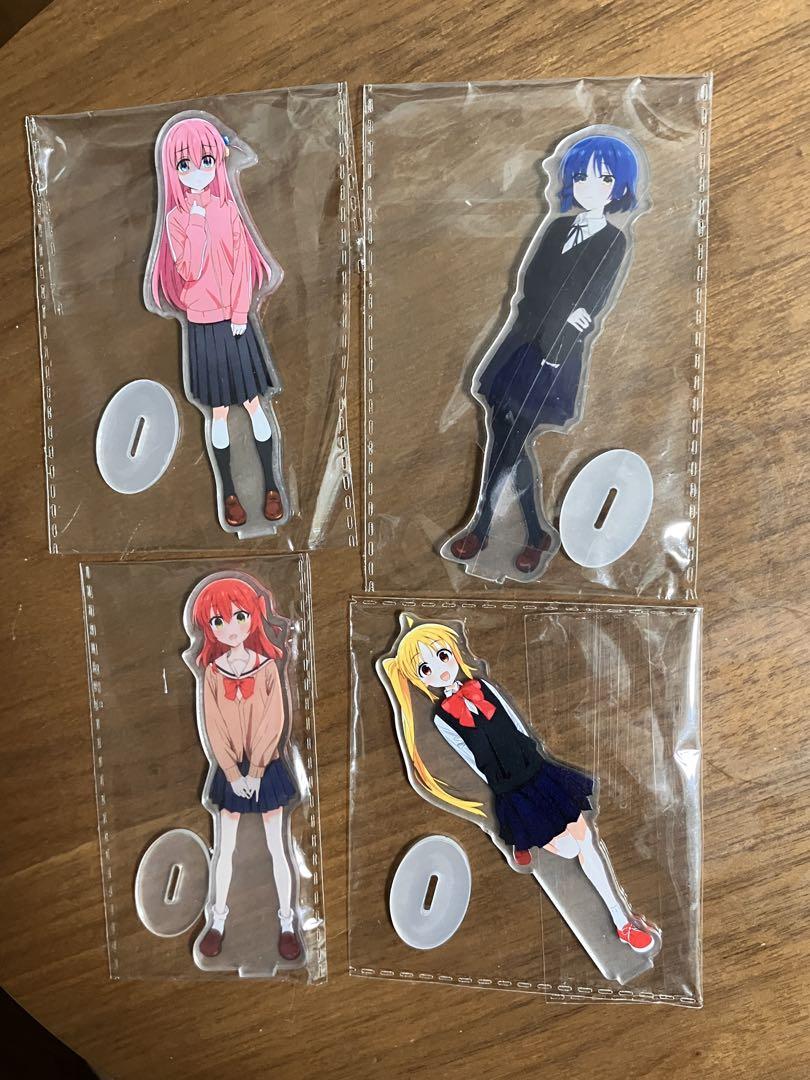 ぼっち・ざ・ろっく 木スタンド まとめ売り 4点セット ぼっちざ・ろっく アクリルスタンド4個セット 10cm 両面印刷