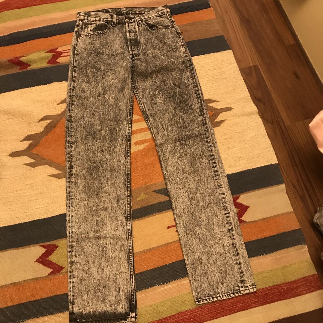 リーバイス　501 Levi's LEVI's ブラックパンツ　霜降り　USA製