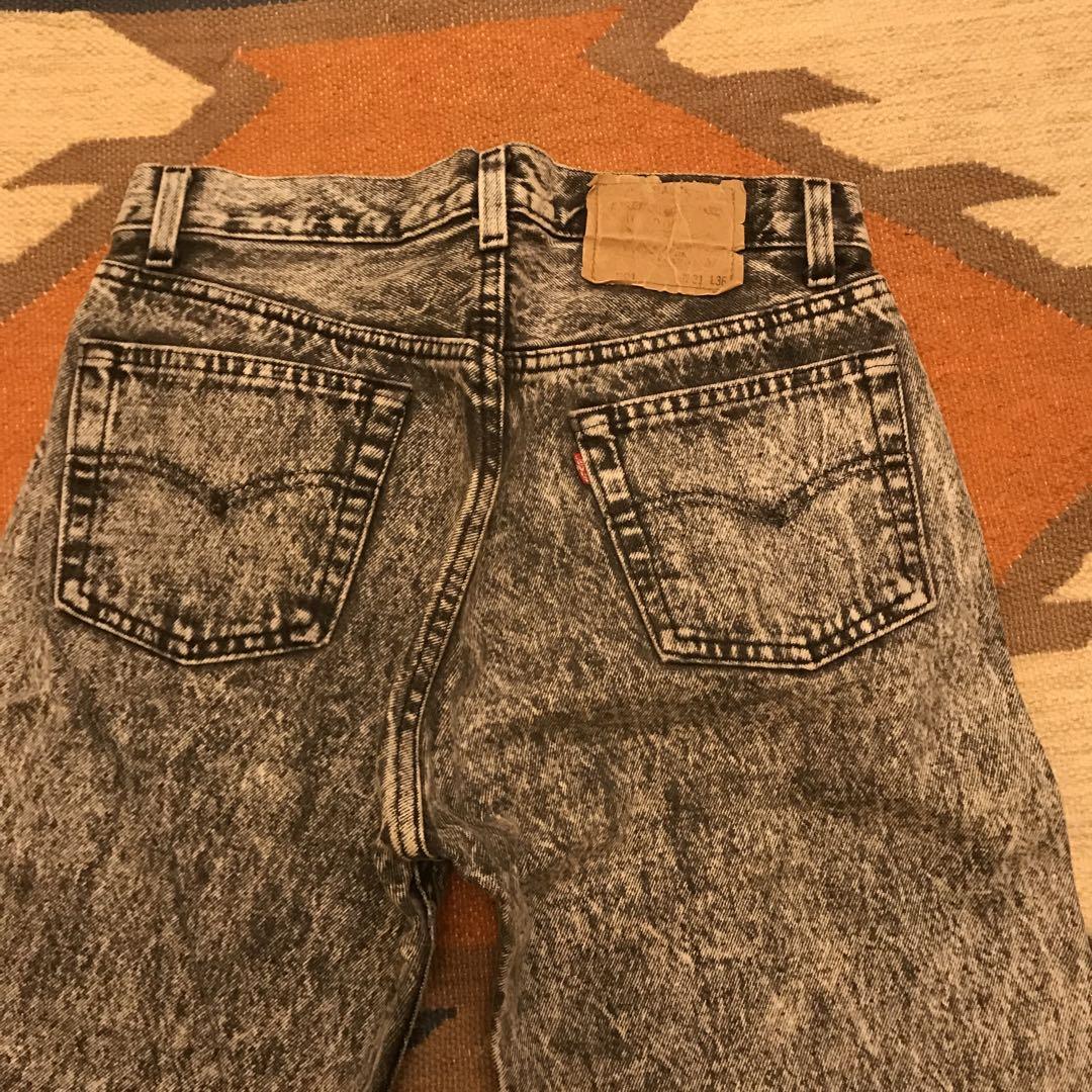 リーバイス　501 Levi's LEVI's ブラックパンツ　霜降り　USA製