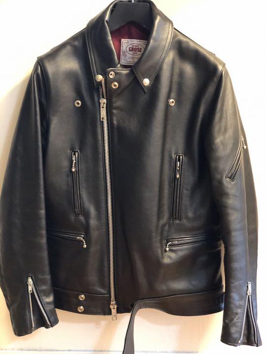 ジェームスグロース JAMES GROSE マニラ カウハイド ルイスレザー