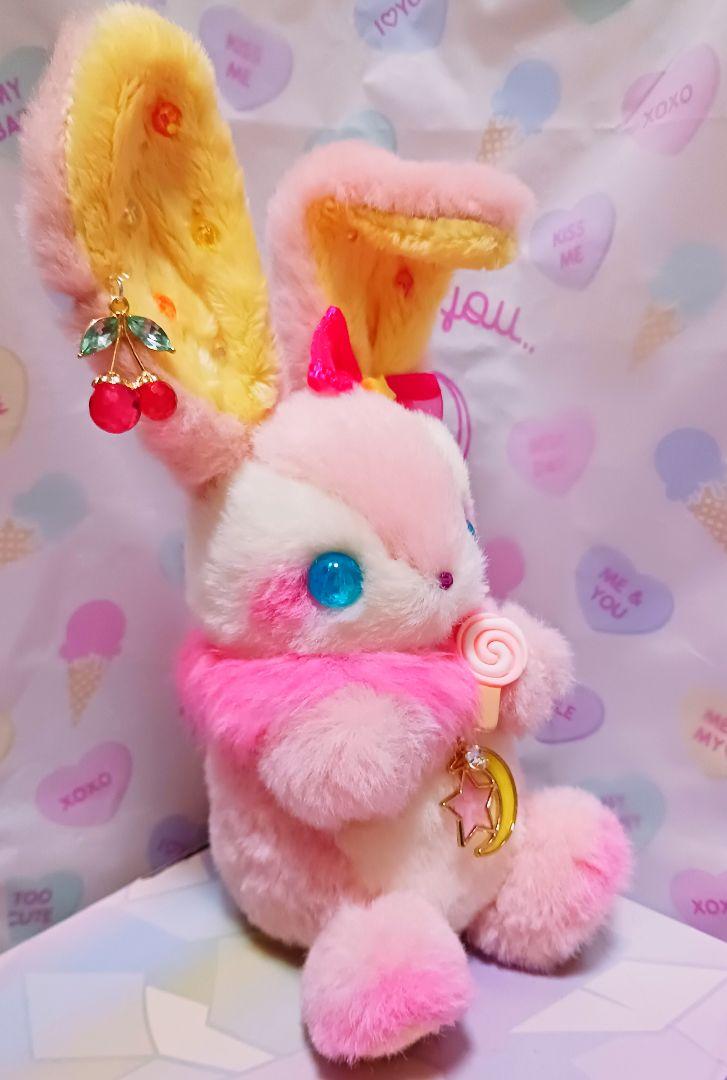 ユメミルBunny(スウィート)　ハンドメイド　ぬいぐるみ