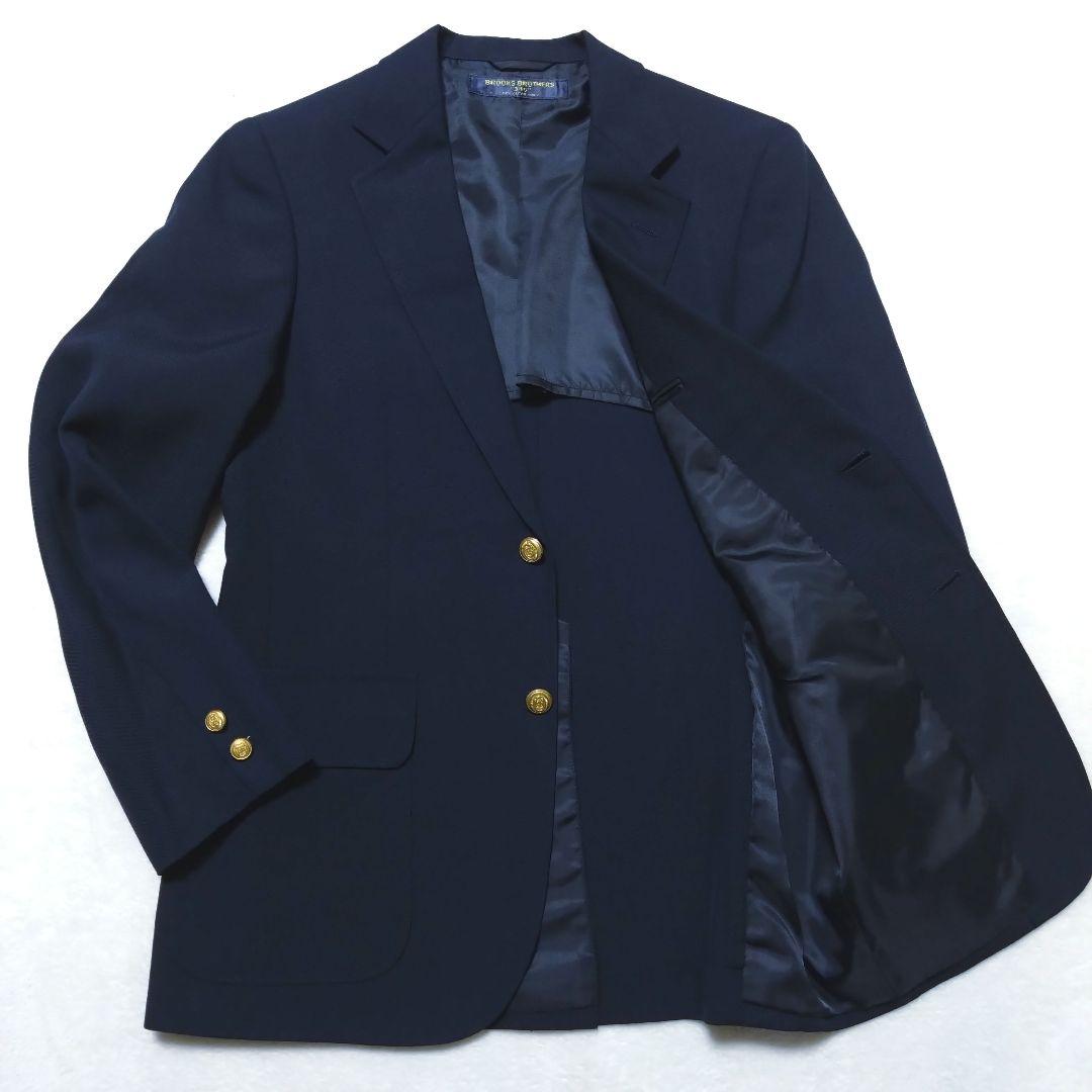 USA製 BROOKS BROTHERS ACTWUタグ 紺ブレ ウール 超希少 80sヴィンテージ/金ボタン】Brooks Brothers/ブルックス