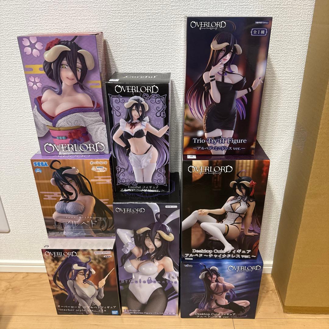 オーバーロード　アルベド　フィギュアセット