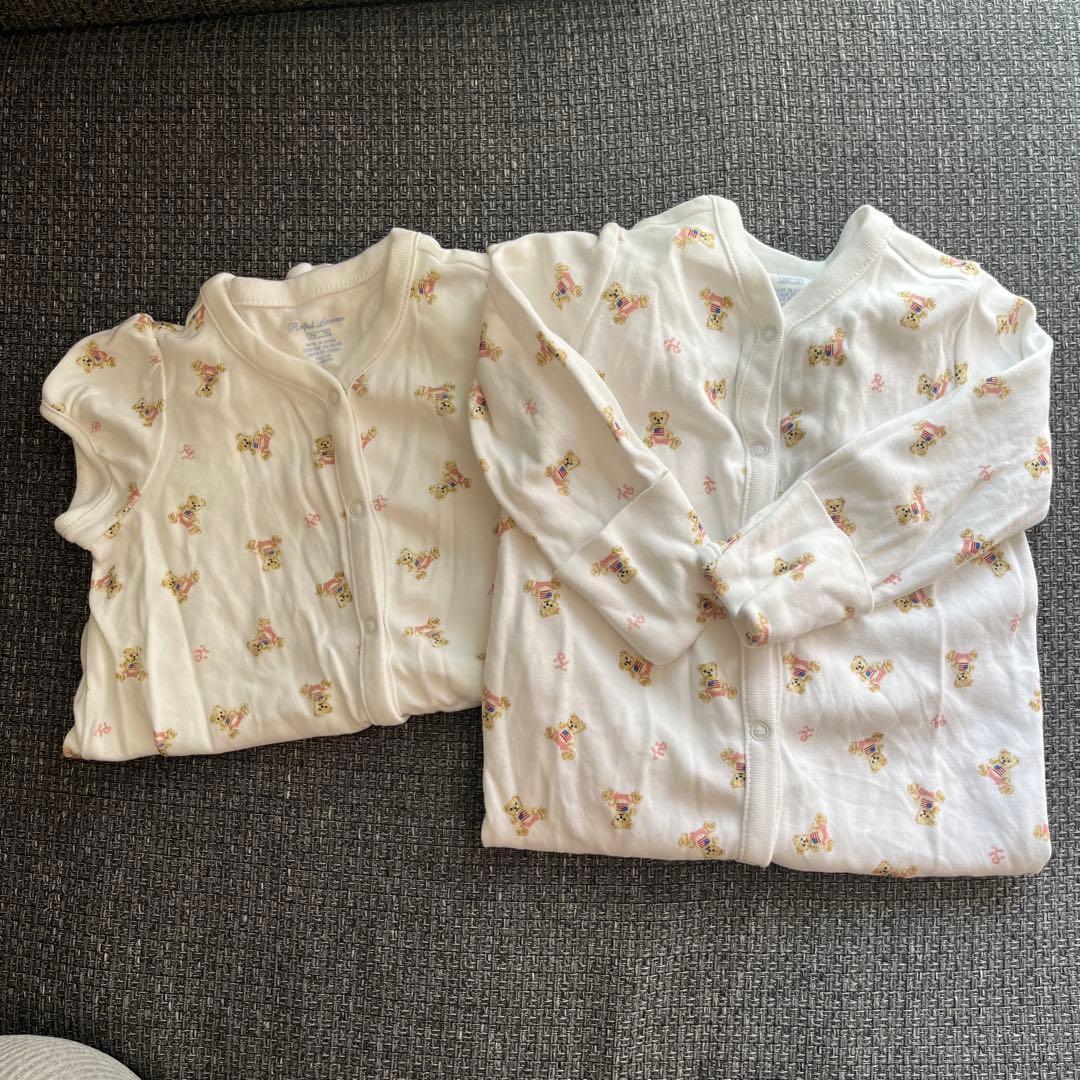 使用済　70 75 Ralph Lauren ベビーパジャマ