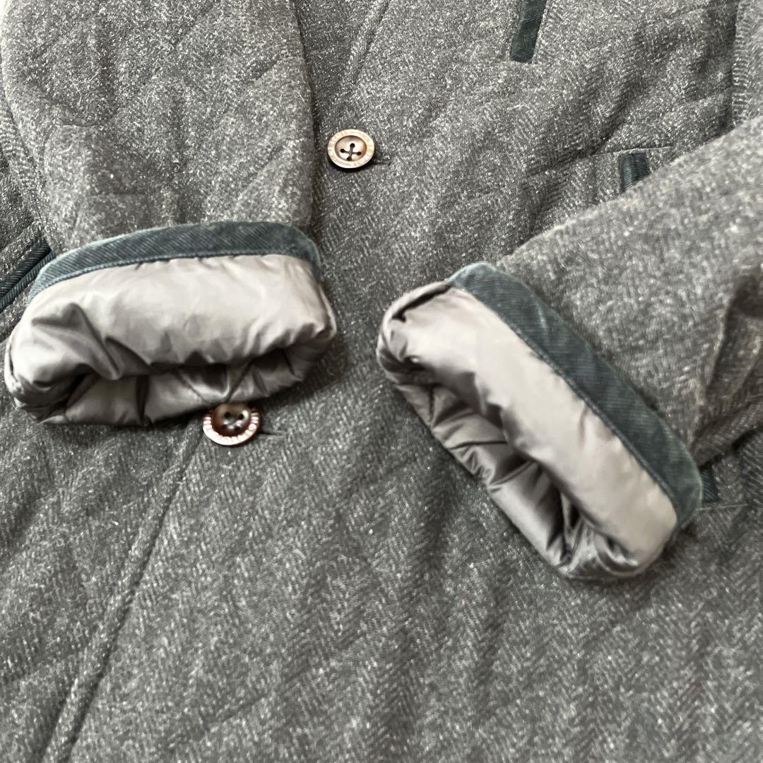 【大人の品格 美品】23区 HOMME キルティング コート オンワード XL 大人の品格 美品】23区 HOMME キルティング コート オンワード