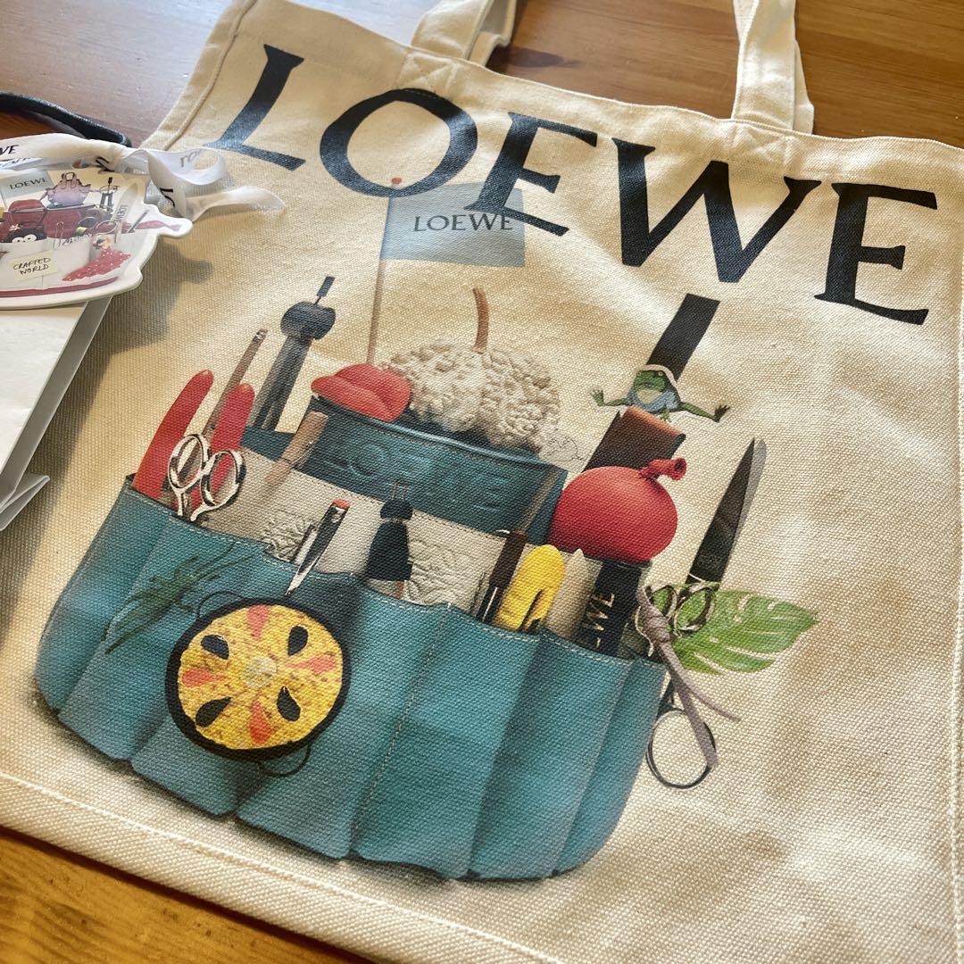 L*6様 LOEWE ロエベ クラブテッドワールド展 ノベルティー トートバッグ LOEWE ロエベ クラブテッドワールド展 ノベルティー トート