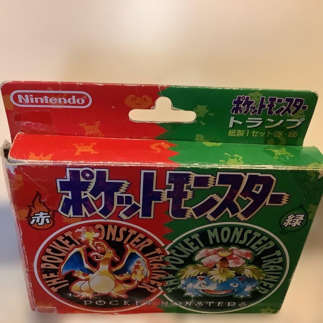 ポケットモンスター 赤・緑 カードセット箱に傷有 - メルカリ