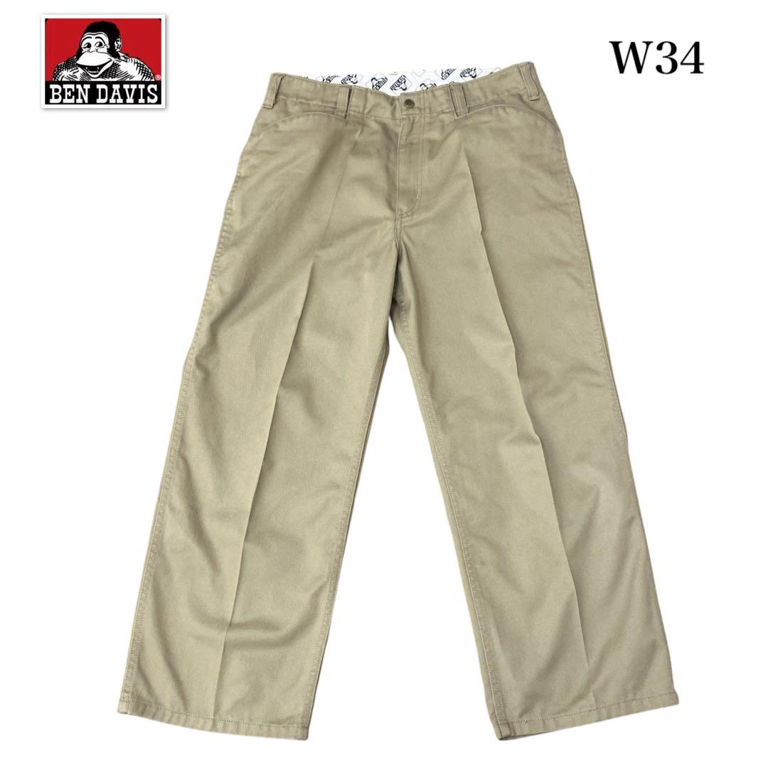 当日発送フォロー割BEN DAVIS フリスコパンツ　日本製　W34